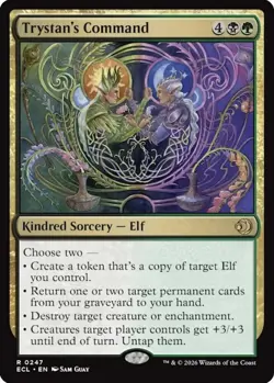x1 Trystan's Command R MTG Lorwyn Eclipsed M/NM, English - Image 1