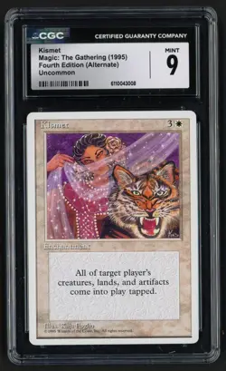 ***CGC 9 Kismet*** MTG Alternate 4th Edition Magic Kid Icarus - Image 1