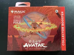 Magic The Gathering TCG Avitar the Last Airbender TLA Collector Booster Pack - Image 1