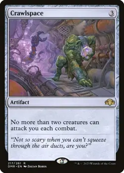 Foil Crawlspace - Dominaria Remastered [Near Mint] - Image 1