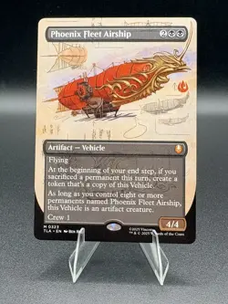 Phoenix Fleet Airship NM Regular (Borderless) #323 MTG Avatar The Last Airbender - Image 1