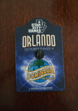 Mtg 2014 Grand Prix Orlando Dominaria Resort Timetwister Pin - Image 2