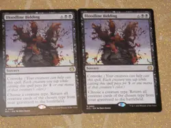MTG Bloodline Bidding x2 Rare Lorwyn Eclipsed NM Low S&H - Image 1