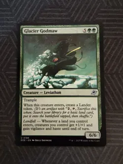 mtg glacier godmaw edge of eternities - Image 1