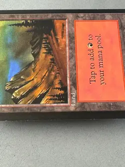 Mountain MTG Beta 299 (C)-Lightly Played Excellent-Vintage Magic: the Gathering - Image 5