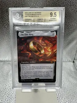2023 MTG LTR The One Ring #380 (M) Lord Of The Rings - MINT - BGS 9 - Image 1