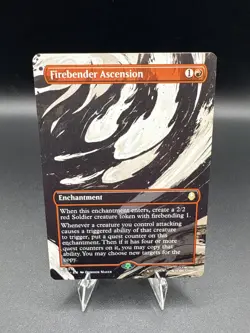 Firebender Ascension (Borderless) R Avatar: The Last Airbender 312 NM Foil Magic - Image 1