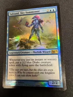 Magic: The Gathering MTG Foil Talrand, Sky Summoner M13 Rare - Image 1