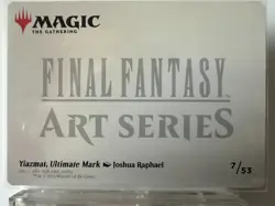 Magic The Gathering Final Fantasy Art Series Yiazmat, Ultimate Mark 7/53 LP - Image 3