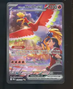 2025 Pokemon DRI EN Special Illustration Rare #230/182 Ethan's Ho-Oh ex - Image 1