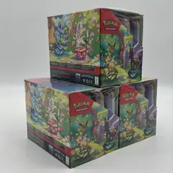 Lot of (3) Pokemon TCG Prismatic Evolutions Mini Tin Display Boxes Sealed - Image 4