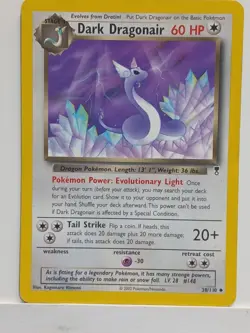 LP Pokemon DARK DRAGONAIR Card LEGENDARY COLLECTION Set 38/110 Non-Holo UNCOMMON - Image 1