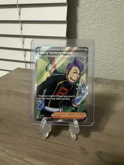 Team Rocket Lot - CGC 10 Weezing (JP) + Team Rocket’s Petrel FA Holo NM Pokemon - Image 3
