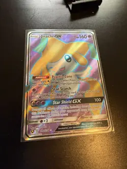Pokemon Jirachi GX Full Art TCG Unified Minds Promo Card 79a/236 Holo - Image 1