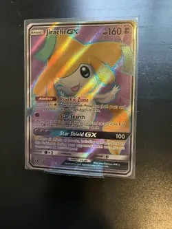 Pokemon Jirachi GX Full Art TCG Unified Minds Promo Card 79a/236 Holo - Image 2