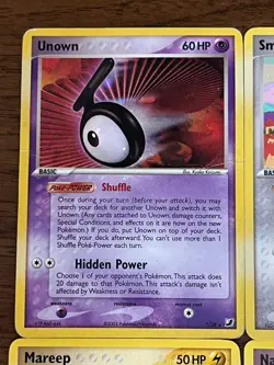 Pokemon TCG EX Unseen Forces 20 Card Lot w/ Holo Unown Smeargle - HP-NM READ - Image 2