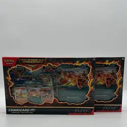 Lot of (2) Pokemon TCG Charizard ex Special Collection Boxes Sealed - Image 1