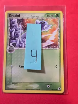 2006 Pokemon EX Dragon Frontiers #46 Dratini DS, C, NF/H, cd4 - Image 3