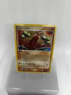 Sudowoodo Holo Rare Pokemon TCG Card 15/115 EX Unseen Forces Stamped Gold - Image 2