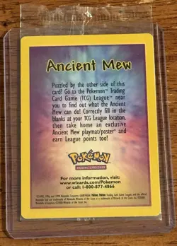 Pokemon TCG - Ancient Mew Promo Factory Sealed - Image 1