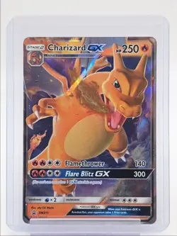 CHARIZARD GX 2019 POKEMON SUN & MOON BLACK STAR PROMO #SM211 Q0176 - Image 1
