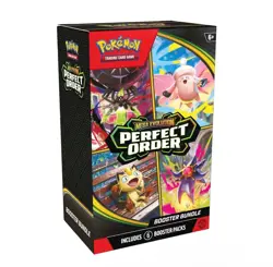 Pokemon TCG: Mega Evolution-Perfect Order Booster Bundle (6 Packs) - PRESALE - Image 1
