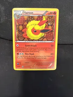 POKEMON TCG FLAREON (PROMO) BW88 BLACK AND WHITE PROMO LP - Image 1