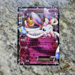 SYLVEON EX RC21/RC32 - Generations Ultra Rare Holo Card 2016 -Pokemon TCG LP - Image 2