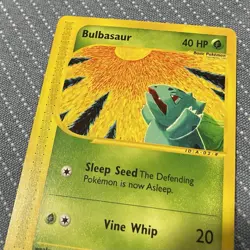 Pokemon Bulbasaur 95/165 WotC Expedition Regular Common LP - Image 3