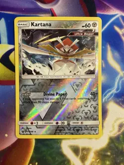 Kartana Reverse Holo 101/168 Celestial Storm Pokemon - Image 3