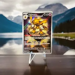 Alakazam 2025 Pokemon Mega Evolution Promo #009 Black Star Promo Holo - Image 1