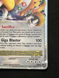 Regigigas LV. X - DP30 - Black Star Promo - Pokemon TCG - HP/DMG - Image 5