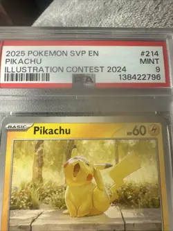 2025 Pokemon Svp En Pikachu Illustration Contest 2024 - Image 3