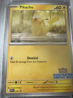 2025 Pokemon Svp En Pikachu Illustration Contest 2024 - Image 4