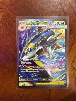 Pokemon Mega Sharpedo EX Illustration Rare Holo 127/094 Phantasmal Flames NM - Image 3