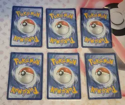 Pokemon Lot Of 6 Master Ball Reverse Holos White Flare/Prismatic Evolutions - Image 2