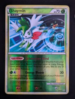 Shaymin 8/95 Unleashed Reverse Holo Pokemon TCG NM - Image 1