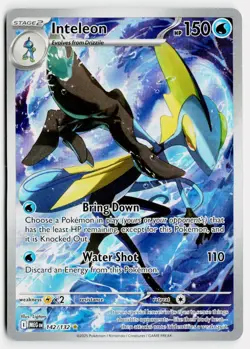 Inteleon 142/132 Mega Evolution - Pokemon TCG - Image 1