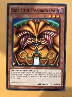 Yu-Gi-Oh! Exodia the Forbidden One LDK2-ENY04 1st Edition - NM+ - Image 1