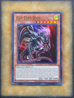 Yugioh Red-Eyes Soul MP24-EN200 Ultra Rare 1st Ed NM - Image 1