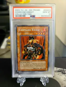 2004 Yu-Gi-Oh! Command Knight CT1-EN003 Secret Rare 💎 PSA 10 GEM MINT - Image 1
