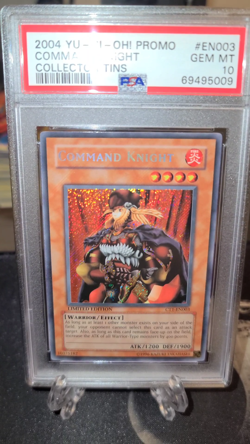 2004 Yu-Gi-Oh! Command Knight CT1-EN003 Secret Rare 💎 PSA 10 GEM MINT - Image 2