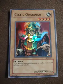 Celtic Guardian LOB-007 The Legend of Blue Eyes White Dragon Unlimited - Image 2