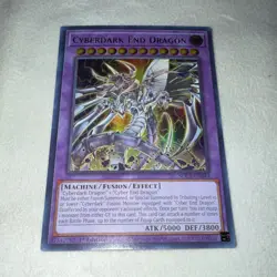 Yu-Gi-Oh! TCG Cyberdark End Dragon SDCS-EN044 1st Edition Fusion/Effect Holo St. - Image 1