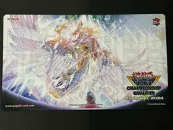 Yugioh Saffira, Divine Dragon of the Voiceless Voice Regional 2024 Playmat WCQ - Image 1