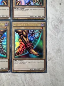 YuGiOh - 1st Edition Exodia The Forbidden One Complete Set - YGLD-ENA17-21 NM - Image 5