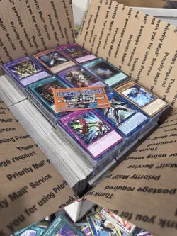 🧙13lbs+ 4500+ UNSEARCHED YuGiOh Bulk Lot! Some Holos & Rares! Most LP/NM‼💎 - Image 1