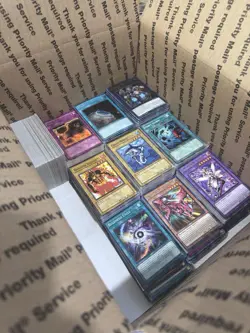 🧙13lbs+ 4500+ UNSEARCHED YuGiOh Bulk Lot! Some Holos & Rares! Most LP/NM‼💎 - Image 4