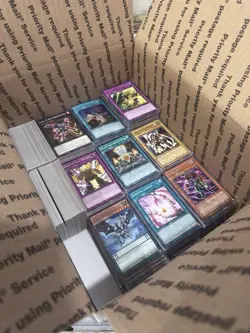 🧙13lbs+ 4500+ UNSEARCHED YuGiOh Bulk Lot! Some Holos & Rares! Most LP/NM‼💎 - Image 5