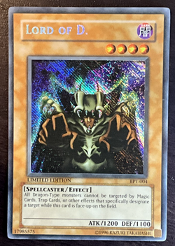 Lord of D. BPT-004 2002 Collectors Tin Limited Edition - Image 1